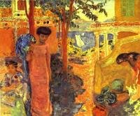 Pierre Bonnard - Girl with Parrot